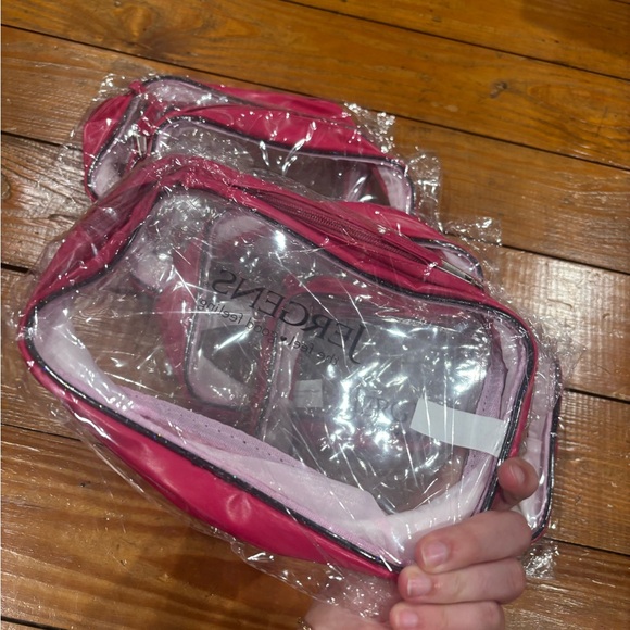 (442) x5 JERGENS CLEAR MAKEUP BAGS - Picture 6 of 9